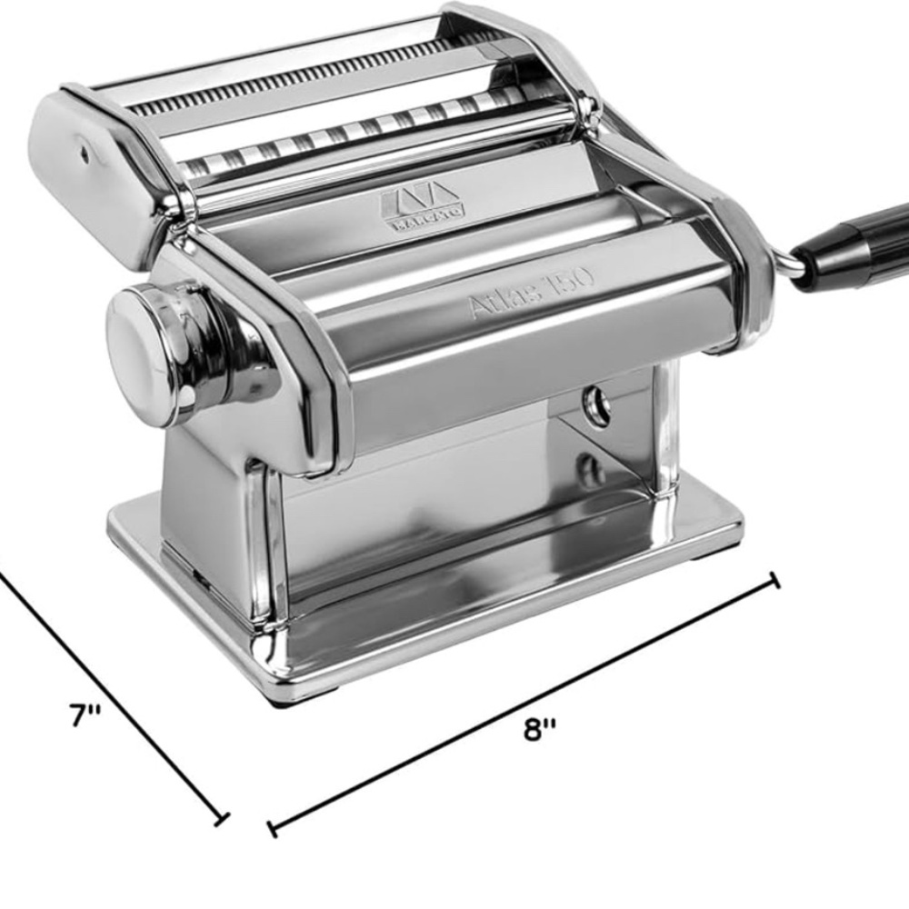 NWOT Marcato Atlas 150 Silver Pasta Maker